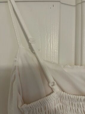 White Spaghetti Strap Dress Size XS (women’s)